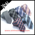 Cree su propia marca de la marca privada Perfect Neck Knot Silk Jacquard Woven Lazos de los hombres